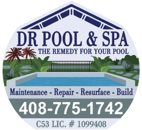 Dr Pool & Spa — Maintenance · Repair · Resurface · Build · (408) 775-1742 · Licensed C-53 #1099408